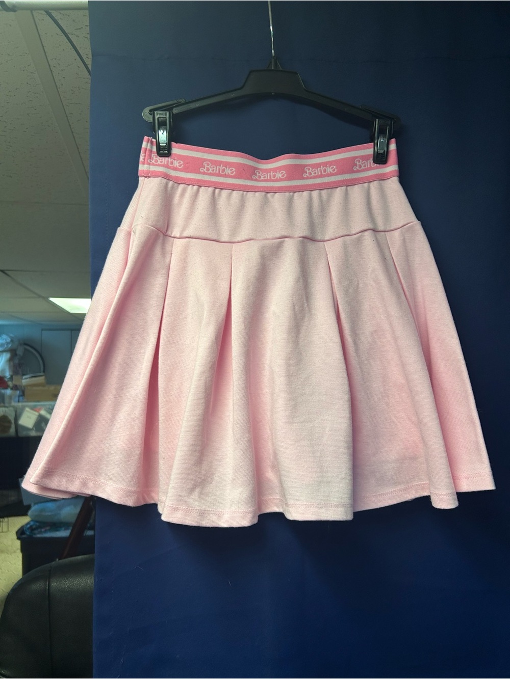 Mattel Barbie Light Pink Pleated Skater Skirt